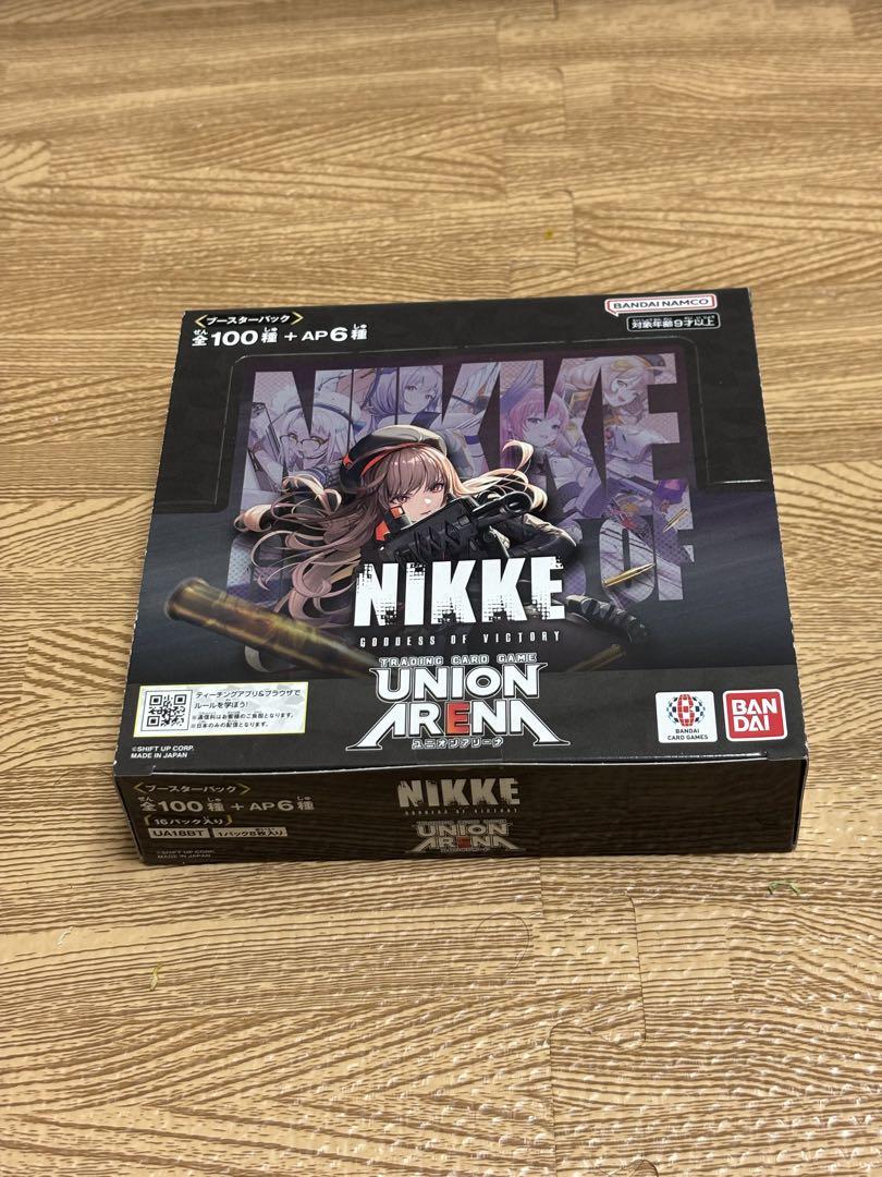 ユニオンアリーナ ニケ 勝利の女神 NIKKE BOX 【初版】（箱の