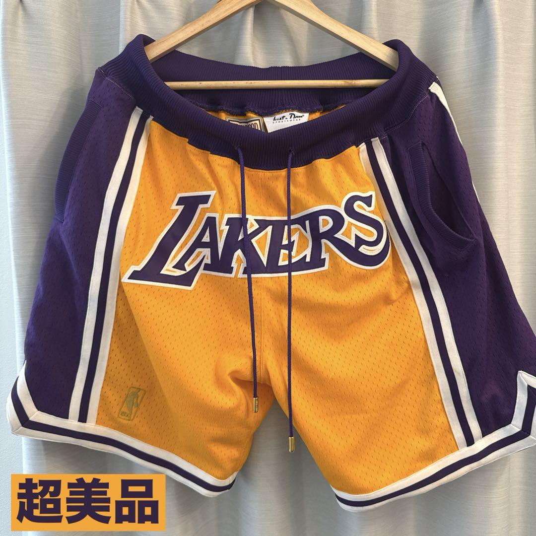 Mitchell&Ness 1996-97 ジャストドン レイカーズ ショーツ Mitchell & Ness Just Don Shorts Los Angeles Lakers 1996-97