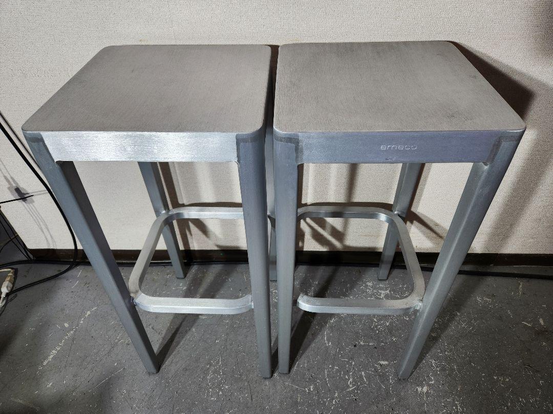 エメコ/emeco カウンターチェア　アルミ　スツール　スタルク2脚セット① EMECO COUNTER STOOL（エメコ カウンタースツール） | Royal