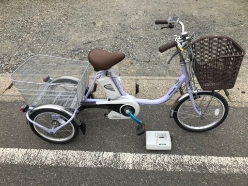 電動三輪アシスト自転車 PanasonicかろやかライフEB （ジモ取引