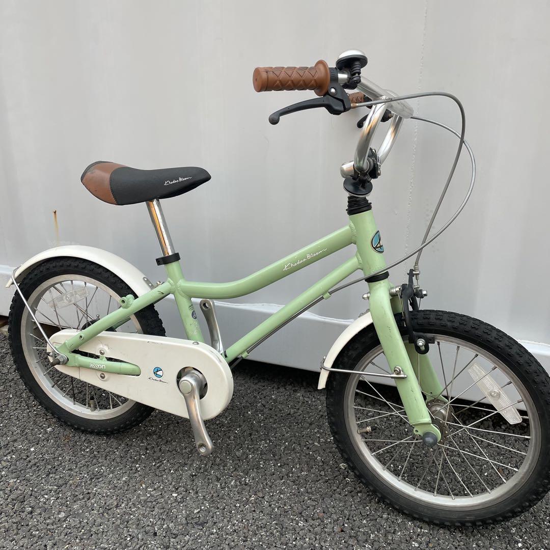 子供用自転車 16インチ asson K16 身長99-115cm 補助輪なし asson K16 - KhodaaBloom