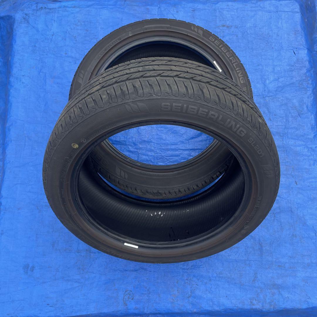 中古タイヤ Siberling SL201 225/45R17 (2本セット） 中古タイヤ Siberling SL201 225/45R17 (2本セット）（セイバー