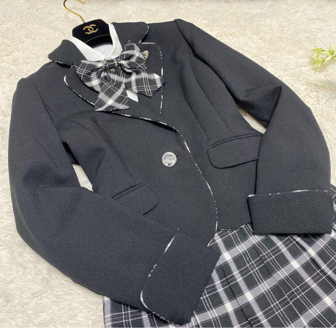美品❤︎BB 制服　キッズフォーマル　卒業式　卒服　ブレザー　160 4点セット BB 制服 キッズフォーマル 卒業式 卒服 ブレザー 160 4点セット