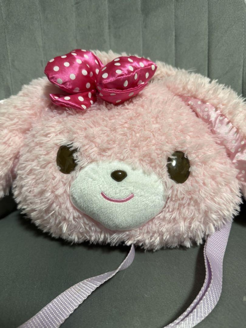 ぼんぼんりぼん　ポシェット　バッグ　ポーチ　ぬいぐるみ　ショルダーバッグ 最終お値下げしました！ぼんぼんりぼん ポシェット ぬいぐるみ