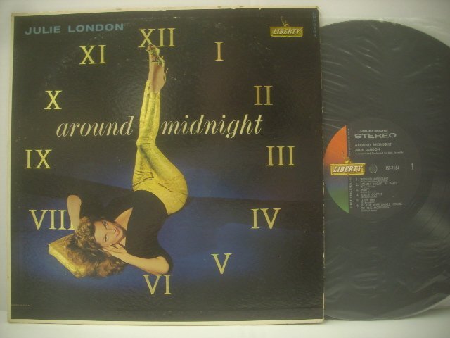 □ LP JULIE LONDON ジュリー・ロンドン / AROUND MIDNIGHT