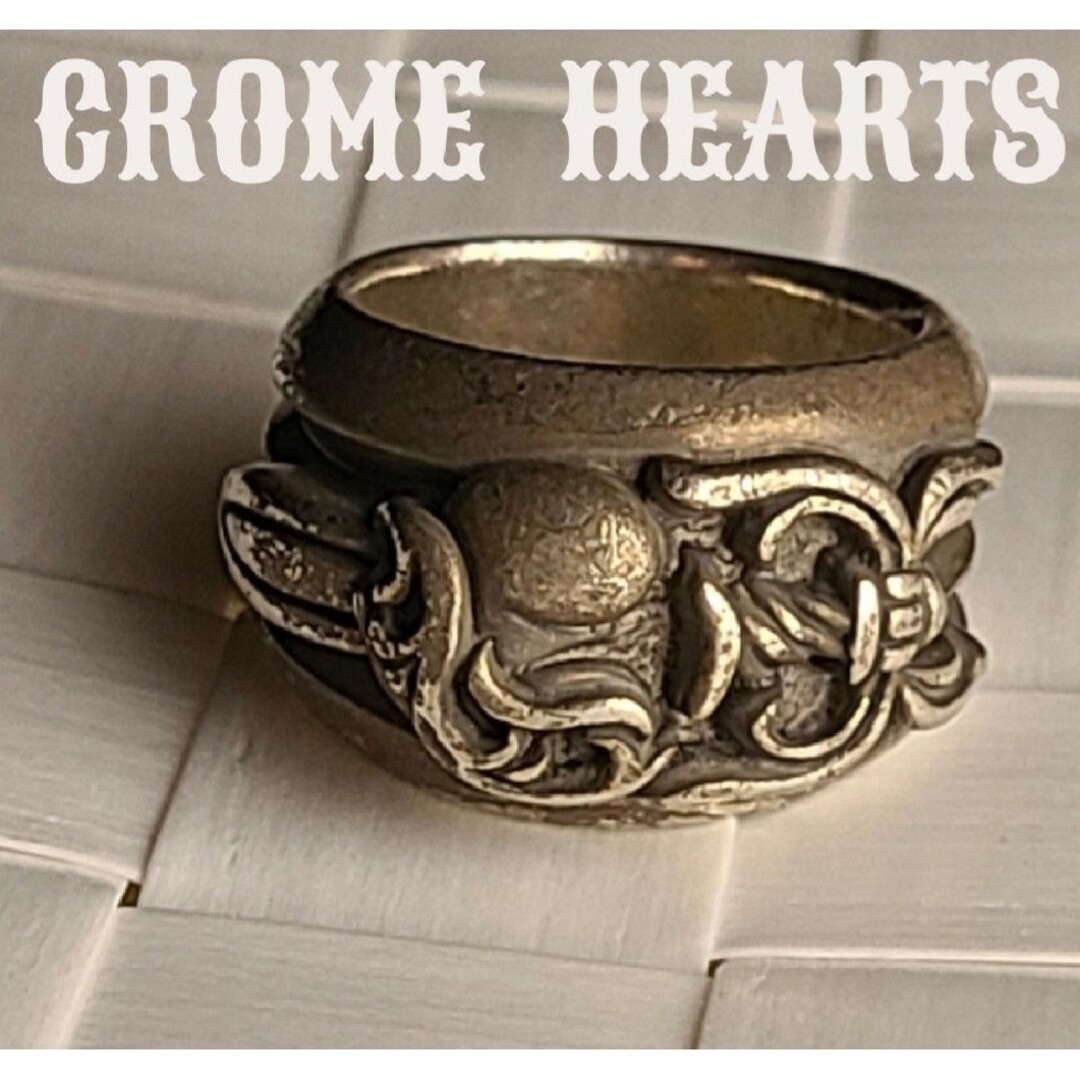 CHROME HEARTSクロムハーツハートダガーリングシルバー925