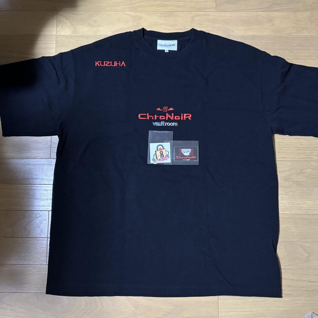ステッカー付き】葛葉 ChroNoiR vaultroom Tシャツ Lサイズ
