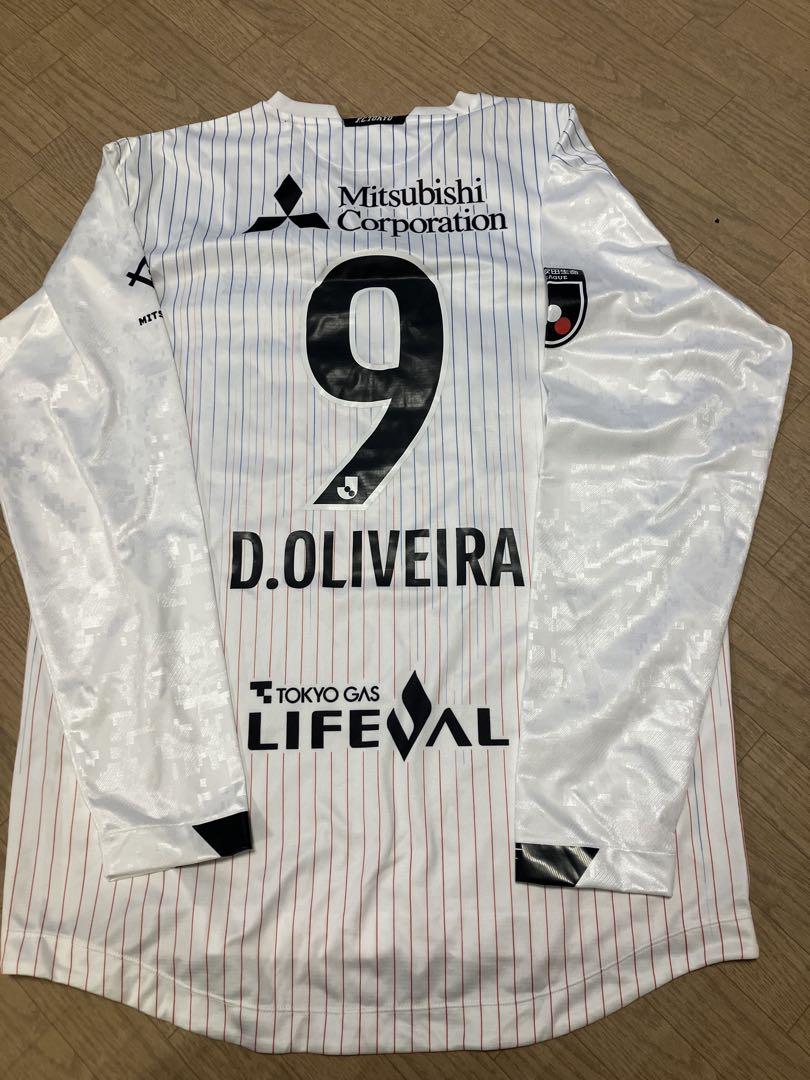 FC東京 D.OLIVEIRA 9番 ユニフォーム　XL FC東京 D.OLIVEIRA選手 ユニフォーム 9番