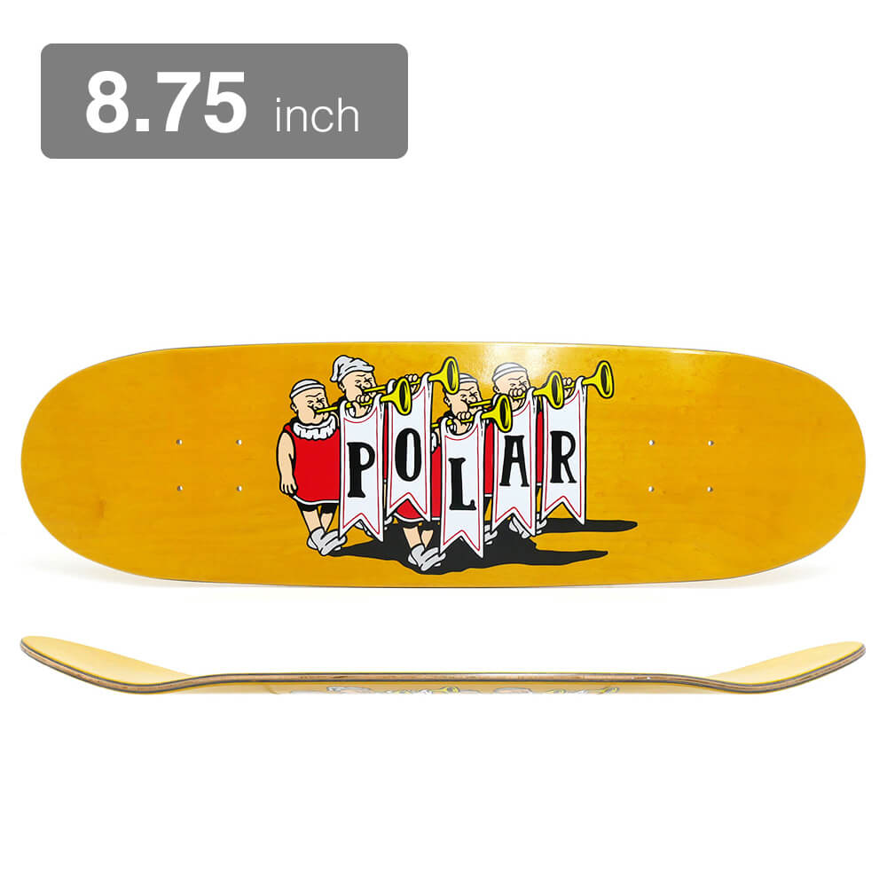 POLeR - ポーラー　POLAR スケボーデッキ　スケートボードデッキ　ほぼ新品　8.75 ポーラー POLAR スケボーデッキ スケートボードデッキ ほぼ新品 8.75