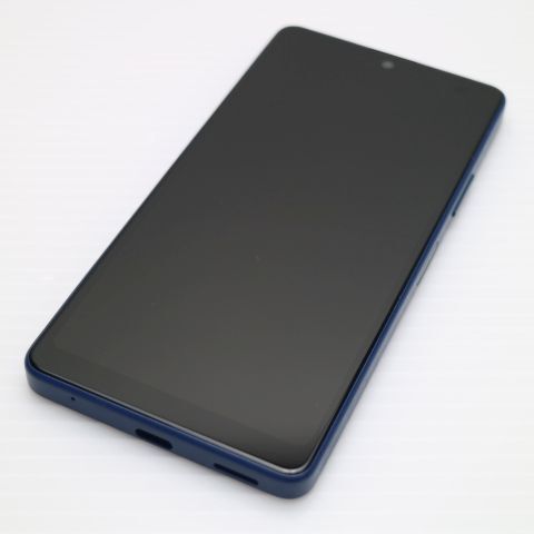超美品 Xperia Ace III SOG08 ブルー スマホ 白ロム 中古 あす