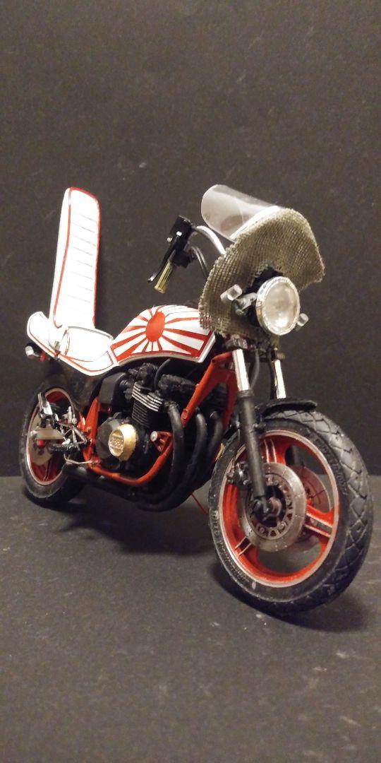青島 1/12 GPZ400F プラモ 暴走族 旧車會 （青島 1/12 かく