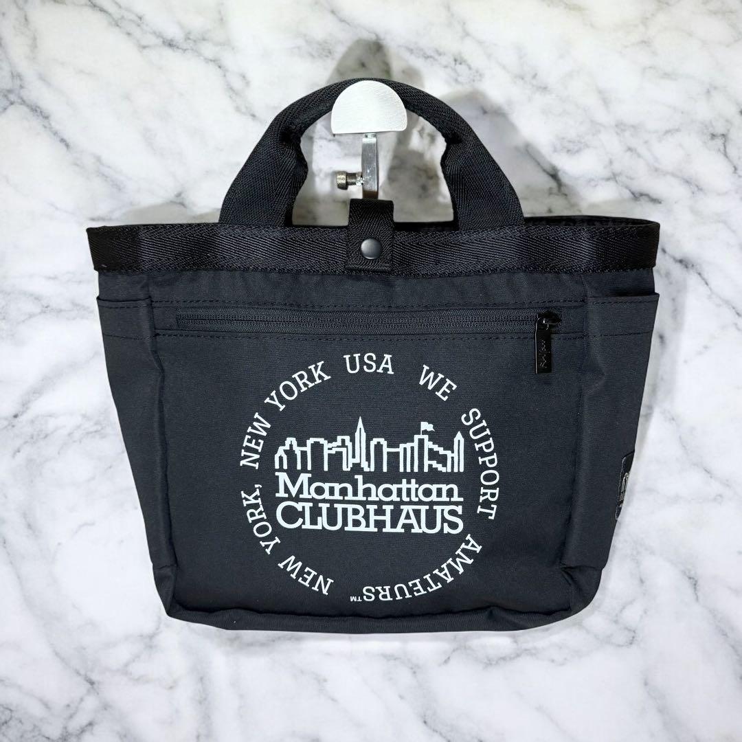 【超希少品】クラブハウス × マンハッタンポーテージ　カードバック　ミニトート 希少品 クラブハウス × マンハッタンポーテージ カードバック