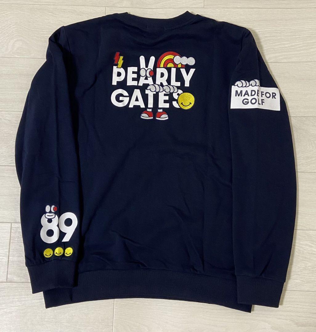 新品 正規品 パーリーゲイツ どうしちゃったPG 日本製 メンズ 紺 サイズ7 新品 正規品 パーリーゲイツ どうしちゃったPG 日本製 メンズ 紺