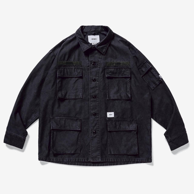 WTAPS JUNGLE LS 01 /SHIRT. COTTON. SATIN（WTAPS(ダブル