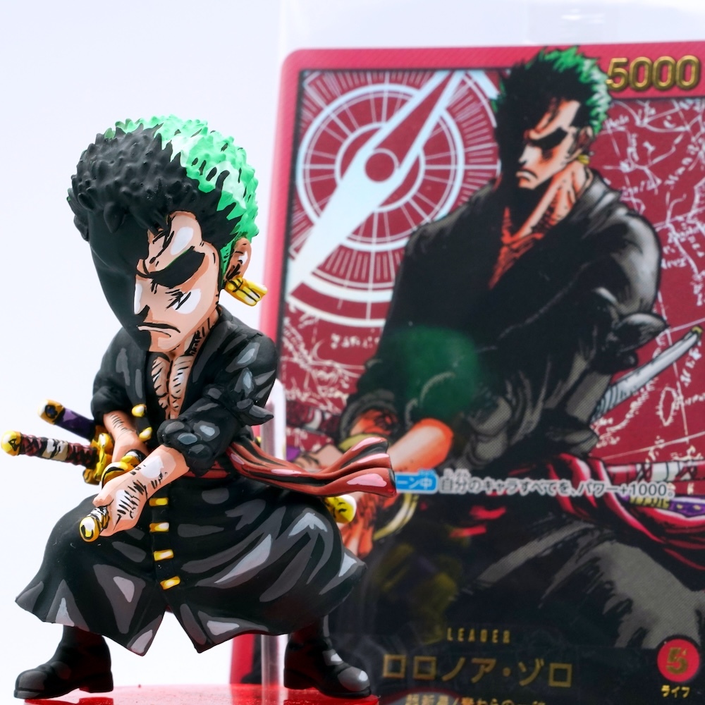 ワンピース ワーコレ ゾロ リペイント ワンピース ワールドコレクタブル ロロノア・ゾロ リペイント