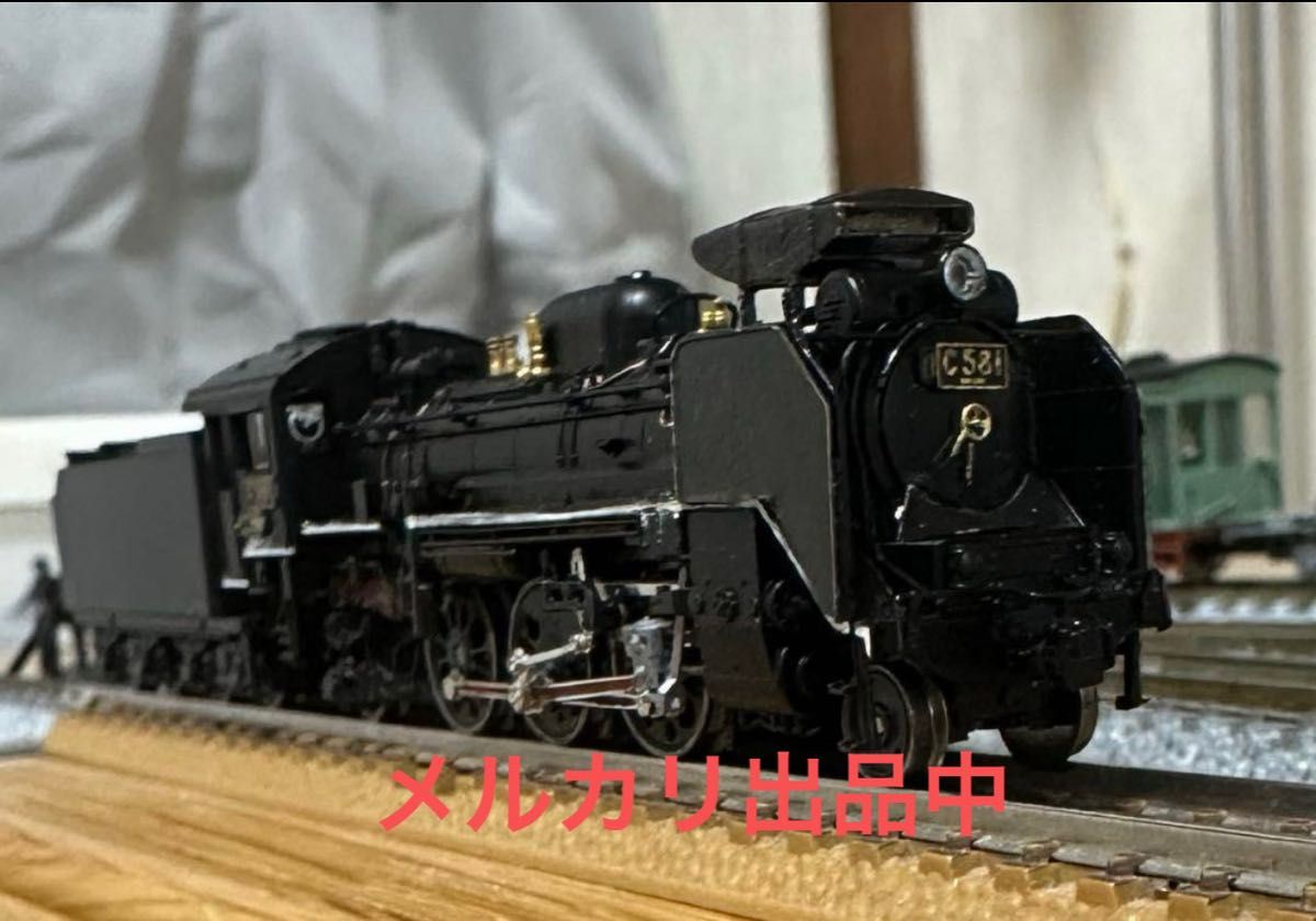 加工品　TOMIX C55 1号機風　梅小路 TOMIX 加工品 C58 1号機 梅小路（加工品 TOMIX C58 1号機風