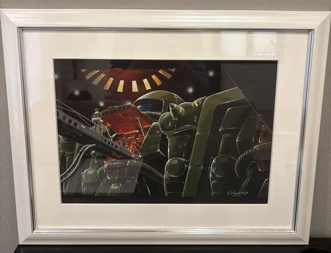 大河原邦男展　複製原画　ザク出撃 画像18 / 20＞ガンダムの内部構造を描いた資料もあり！「超