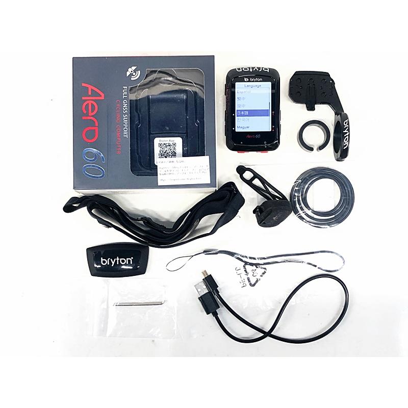 【美品】Bryton Aero 60（ブライトンエアロ60）　コンピューター本体 Bryton Aero 60 GPS Cycling Computer | Contender Bicycles