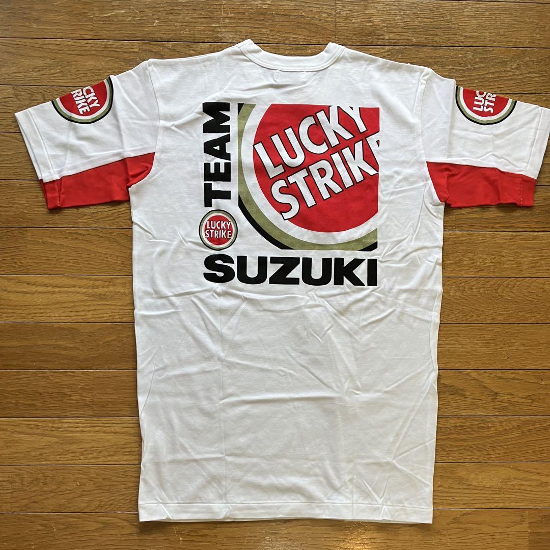SUZUKI スズキ ラッキーストライク Tシャツ ワークス デッドストック SUZUKI スズキ ラッキーストライク Tシャツ ワークス デッド