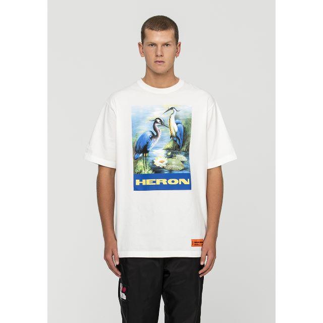 【Heron Preston】Nf Ctnmb コットン 半袖Tシャツ 関送込 HERON PRESTON OVER TEE / S（Rainbow Heron S/S T-Shirt