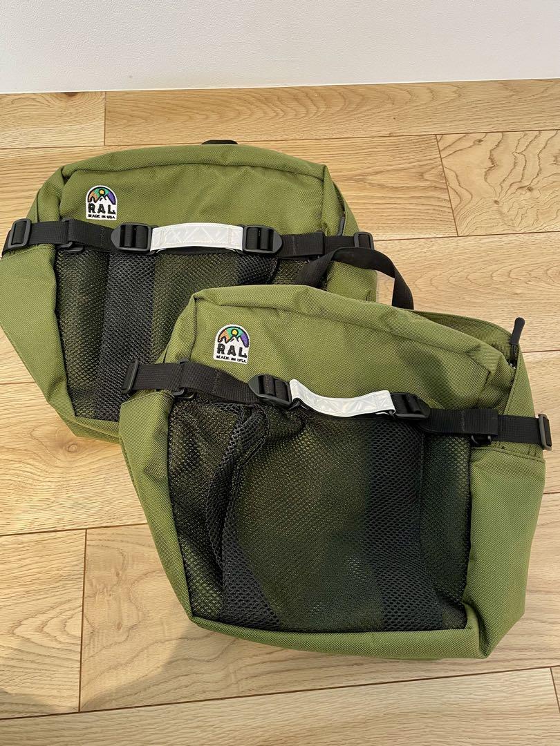 RAL パニアバッグ オリーブグリーン 2個セット RAL パニアバッグ オリーブグリーン 2個セット （さぁ旅に出よう