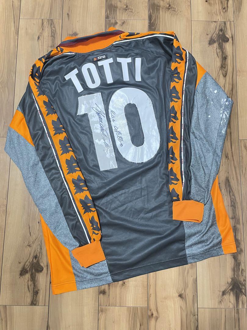 TOTTI 10 トッティ試合実使用シャツ ASローマ TOTTI 10 トッティ試合実使用シャツ ASローマ （ASローマ（H