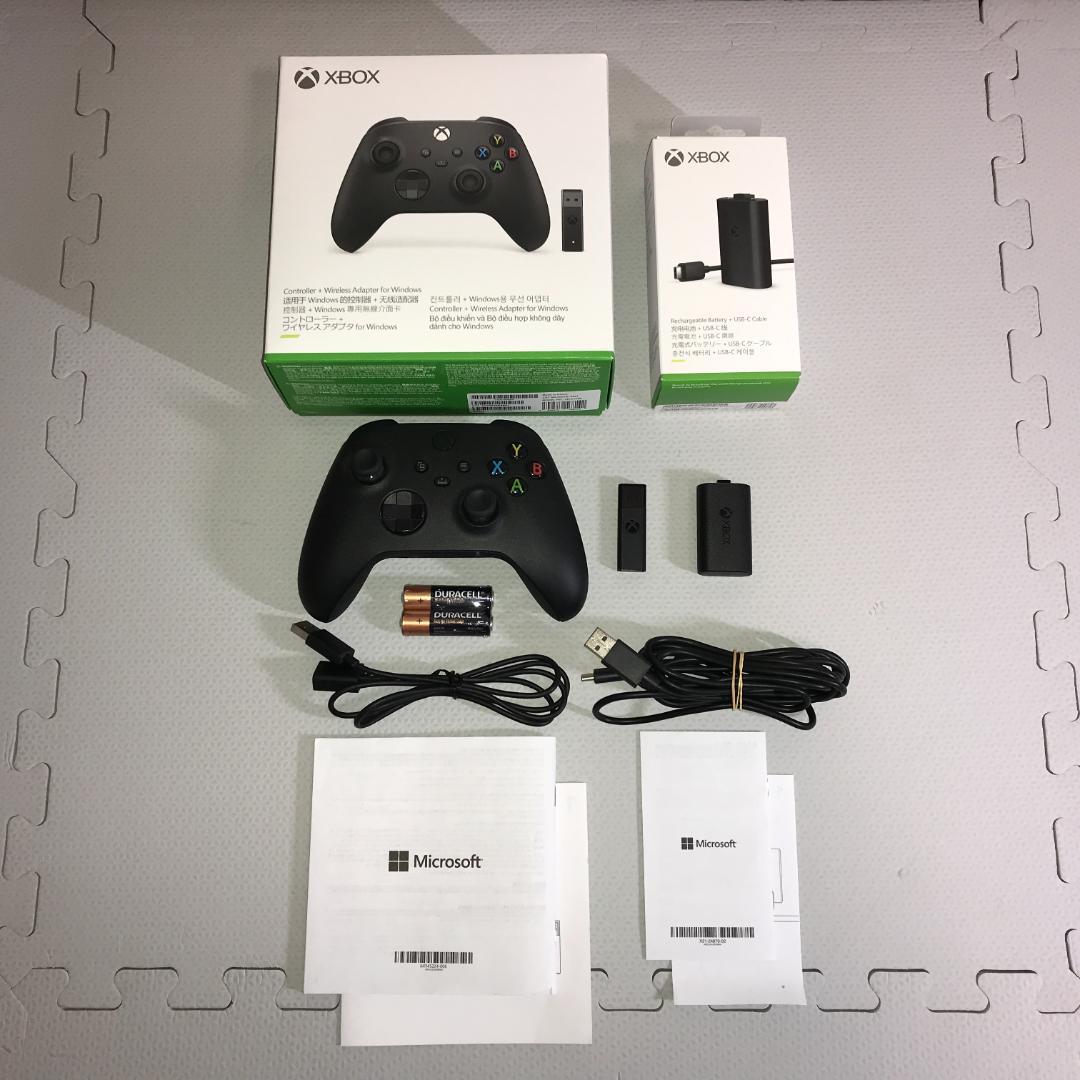Microsoft - xboxコントローラー＋ワイヤレスアダプター Amazon.co.jp: マイクロソフト Xbox コントローラー Bluetooth