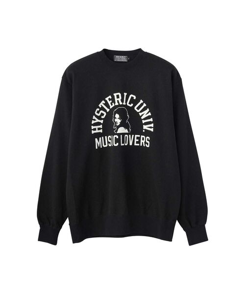 トレーナー スウェット MUSIC LOVERS スウェット メンズ（ワン