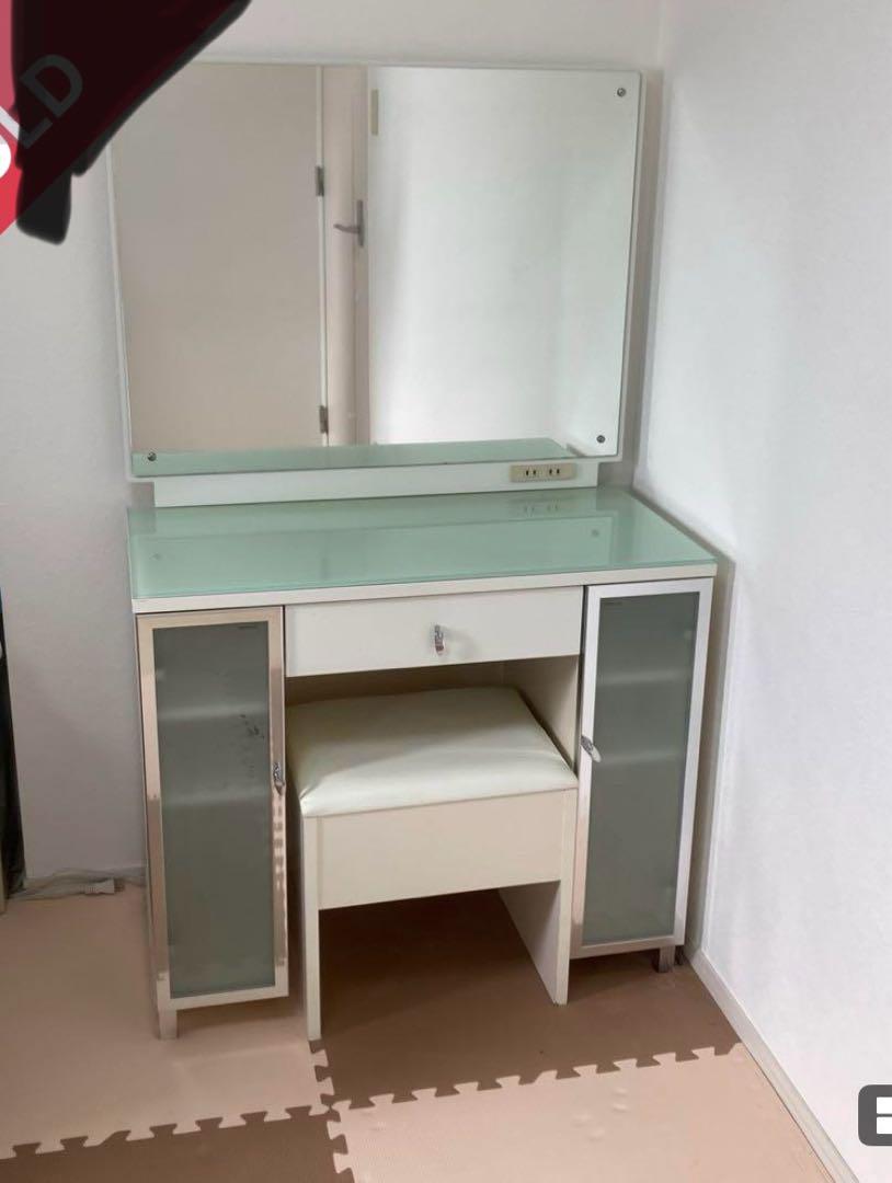 ニトリ ドレッサー イス別（ニトリ商品を使って初DIY