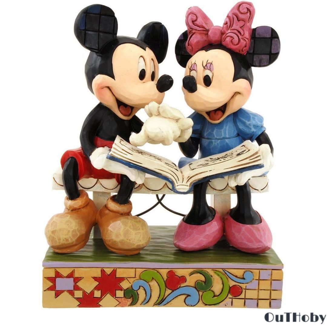 ミッキーとミニー 85周年 フィギュア ディズニー Disney