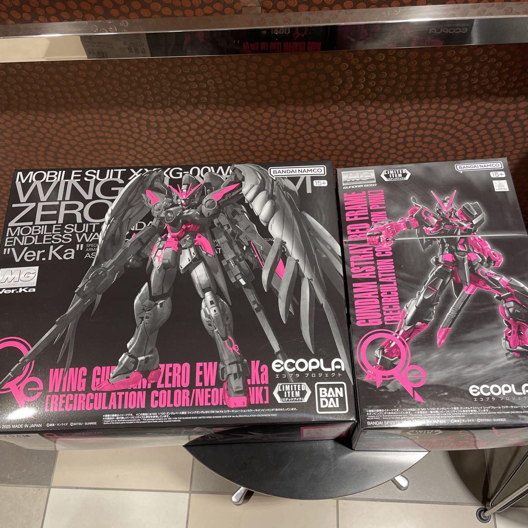 アストレイ ウィング　ガンダムベース ポップアップ大阪 2種セット アストレイ ウィング ガンダムベース ポップアップ大阪 2種