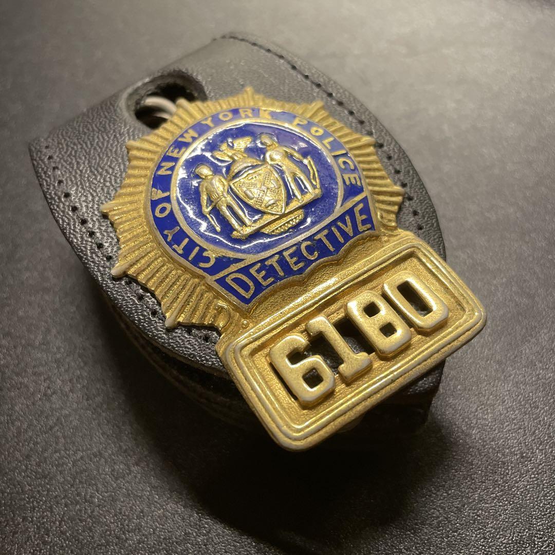 実物　NYPDニューヨーク市警 ポリスバッジ　Sergeant 実物 NYPDニューヨーク市警 ポリスバッジ Sergeant