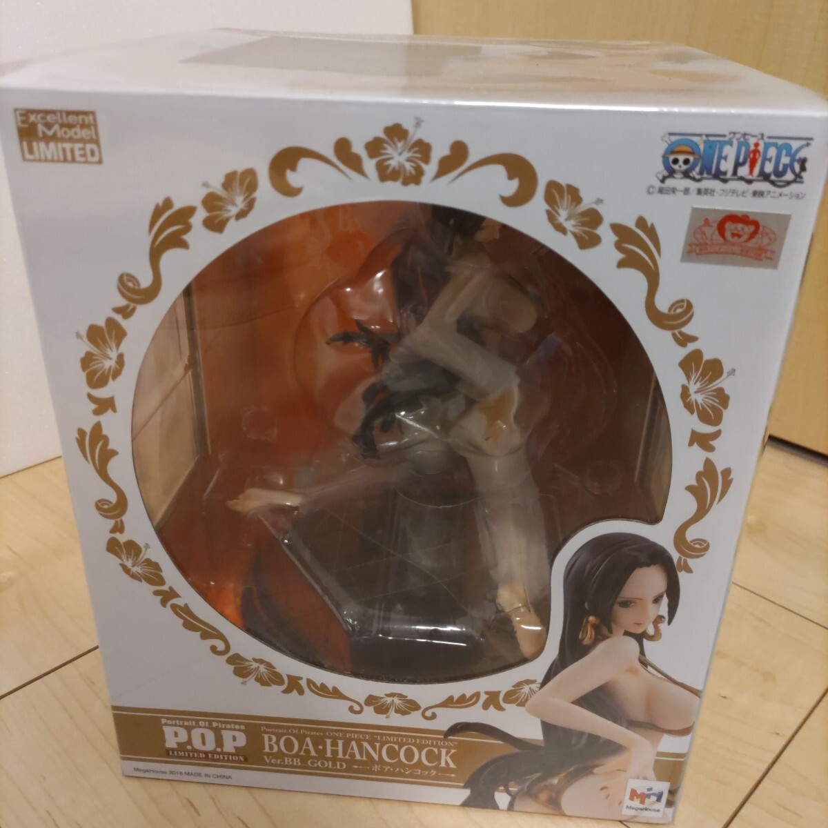 POP LIMITEDEDITION ハンコック　Ver.GOLD 未開封 ONE PIECE P.O.P LIMITED EDITION フィギュア ボア・ハンコック