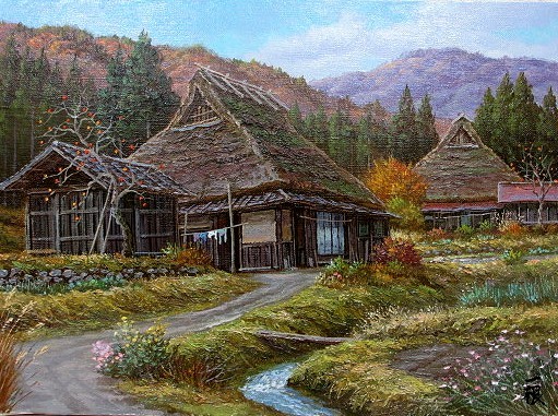 山形　太郎、静かな空、希少画集画、新品額装 山形 太郎、静かな空、希少画集画、新品額装