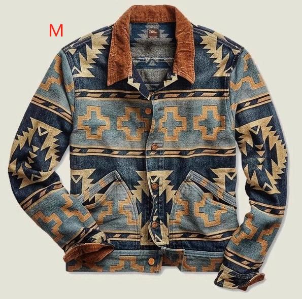 美品 RRL Valero Jacquard Trucker ジャケット 限定RRL Valero Jacquard Trucker ジャケット Mサイズ（Rrl
