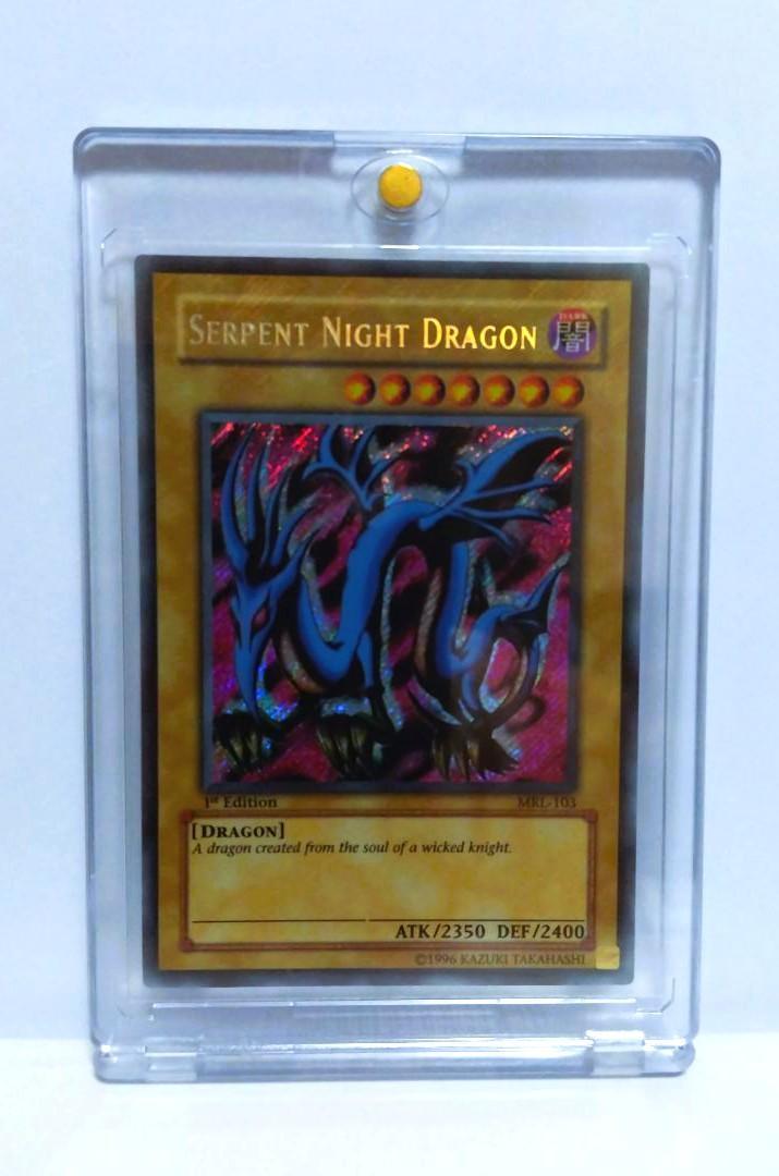 貴重品】アジア英語版 遊戯王 Serpent Night Dragon シク（英語