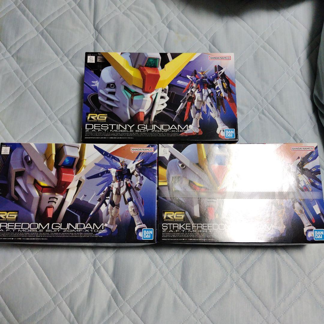 RGストライクフリーダム・デスティニー・フリーダムガンダム