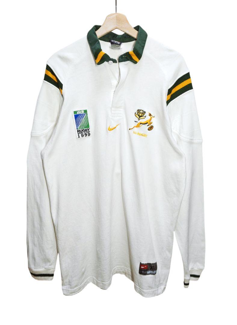 Nike 1999年 ラグビーワールドカップ 南アフリカ代表 ラガーシャツ ナイキ NIKE ラグビー 南アフリカ代表 スプリングボックス