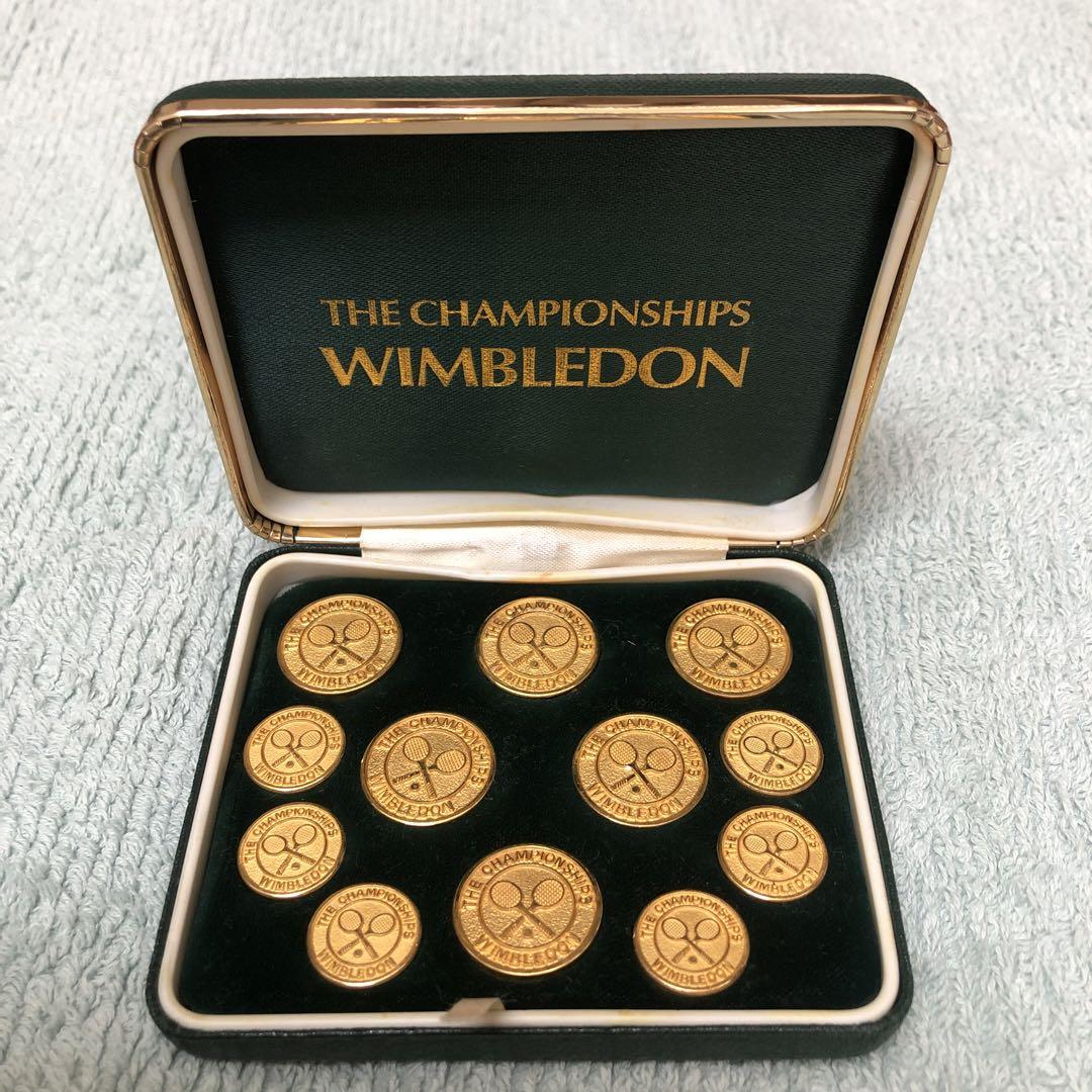 ウィンブルドン ボタン THE CHAMPIONSHIPS WIMBLEDON（2024