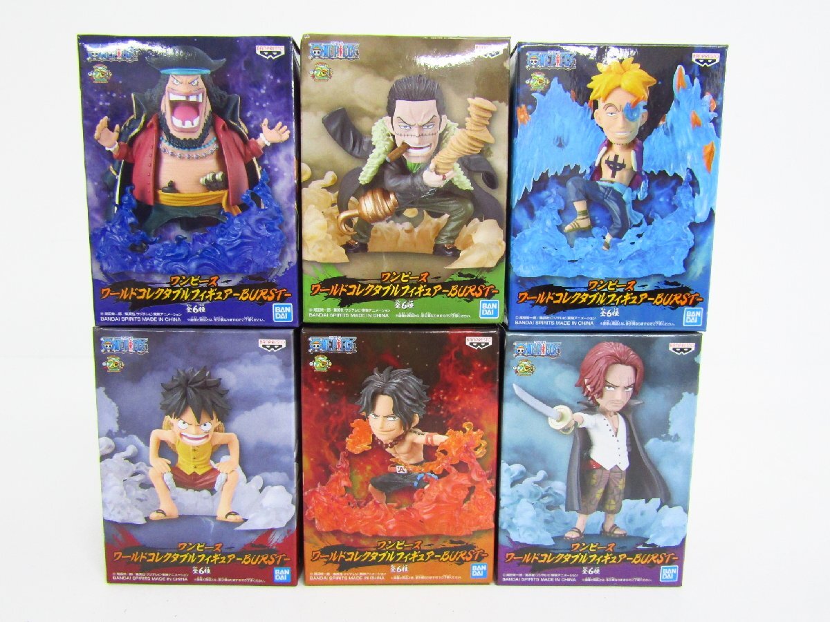 ONE PIECE ワールドコレクタブルフィギュア BURST 6種セット