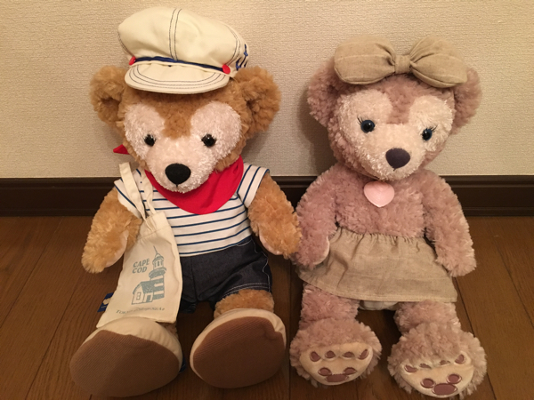 ダッフィー&シェリーメイ コスチュームセット☆公式 正規品