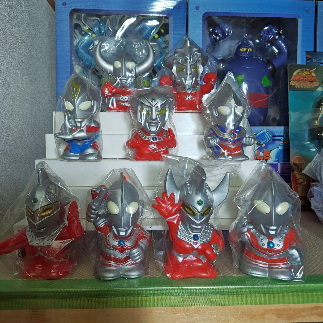 ウルトラヒーロー ソフビ貯金箱コレクション 9個　バラ売り不可 ウルトラヒーロー ソフビ貯金箱コレクション 9個 バラ売り不可