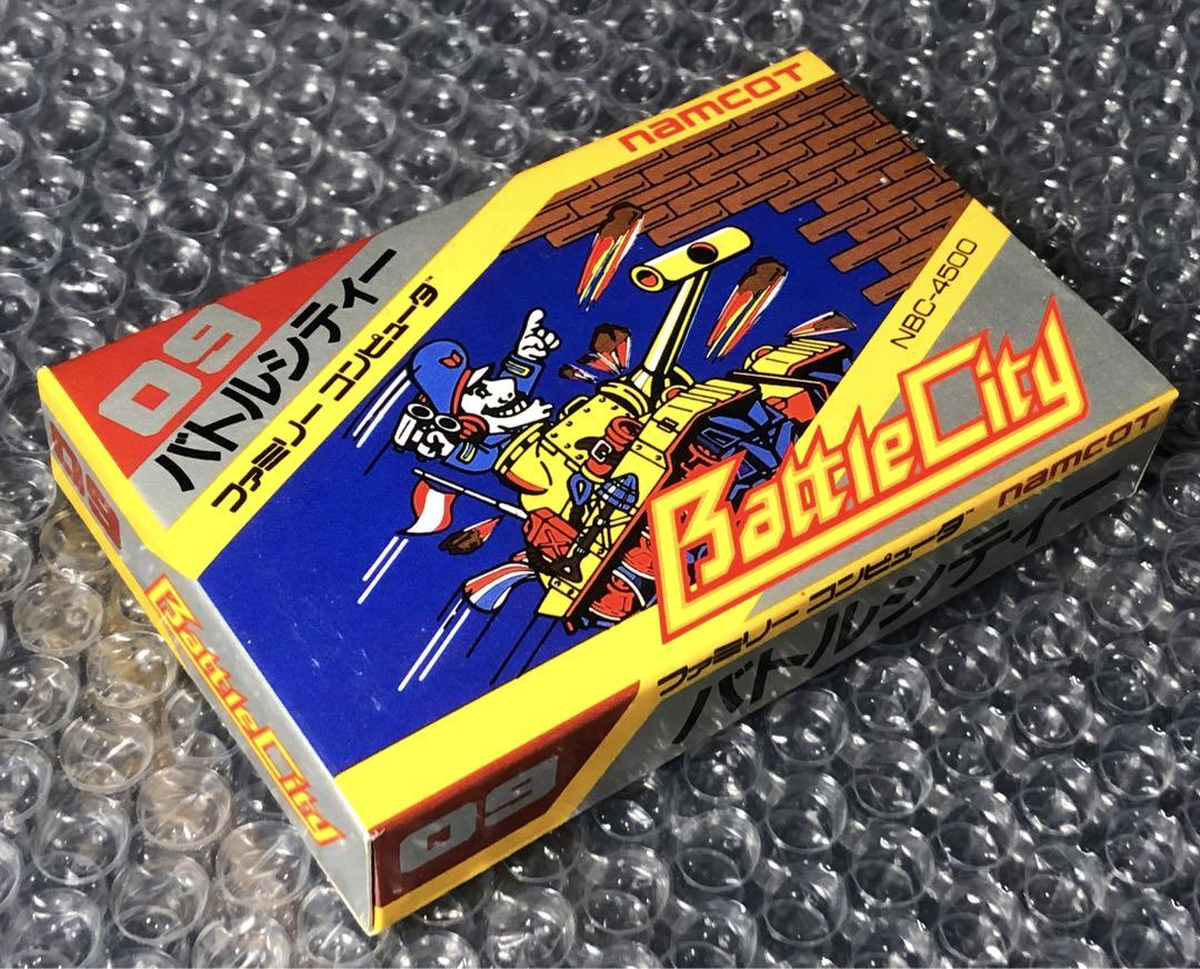 【新品未開封】ファミコン　ナムコ「バトルシティー」検索)タンクバタリアン 新品未開封】ファミコン ナムコ「バトルシティー」検索)タンク