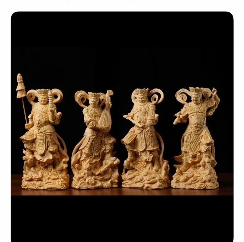 仏教美術 仏像 薬師仏薬王菩薩仏像 鎮宅辟邪 開運風水 招財 置物 工芸品 薬師如来 仏像 薬師仏 座像 木彫仏像 仏教工芸品 手作り 金張り