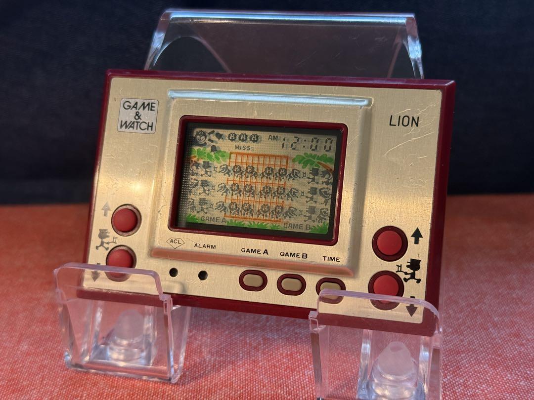 ゲームウォッチ ライオン GAME&WATCH LION メンテ済電池付