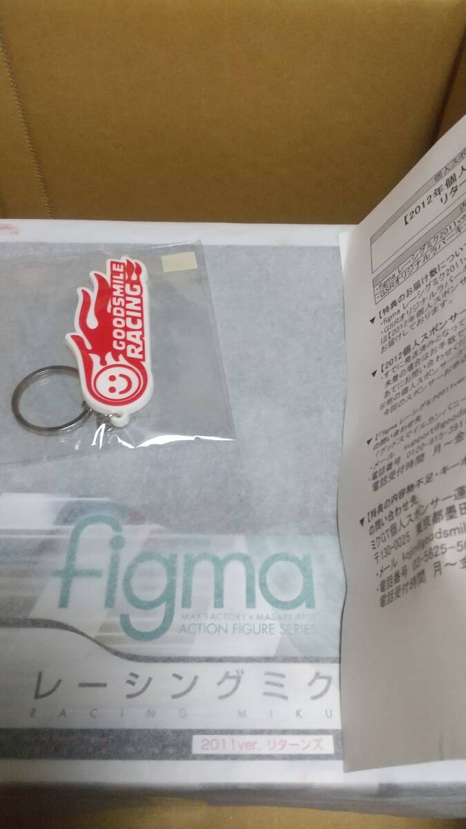 (未使用･未開封品)　ねんどろいど レーシングミク 2011 Ver. リターンズ （個人スポンサー特典） 60wa65s 中古】(未使用・未開封品) ねんどろいど レーシングミク 2011