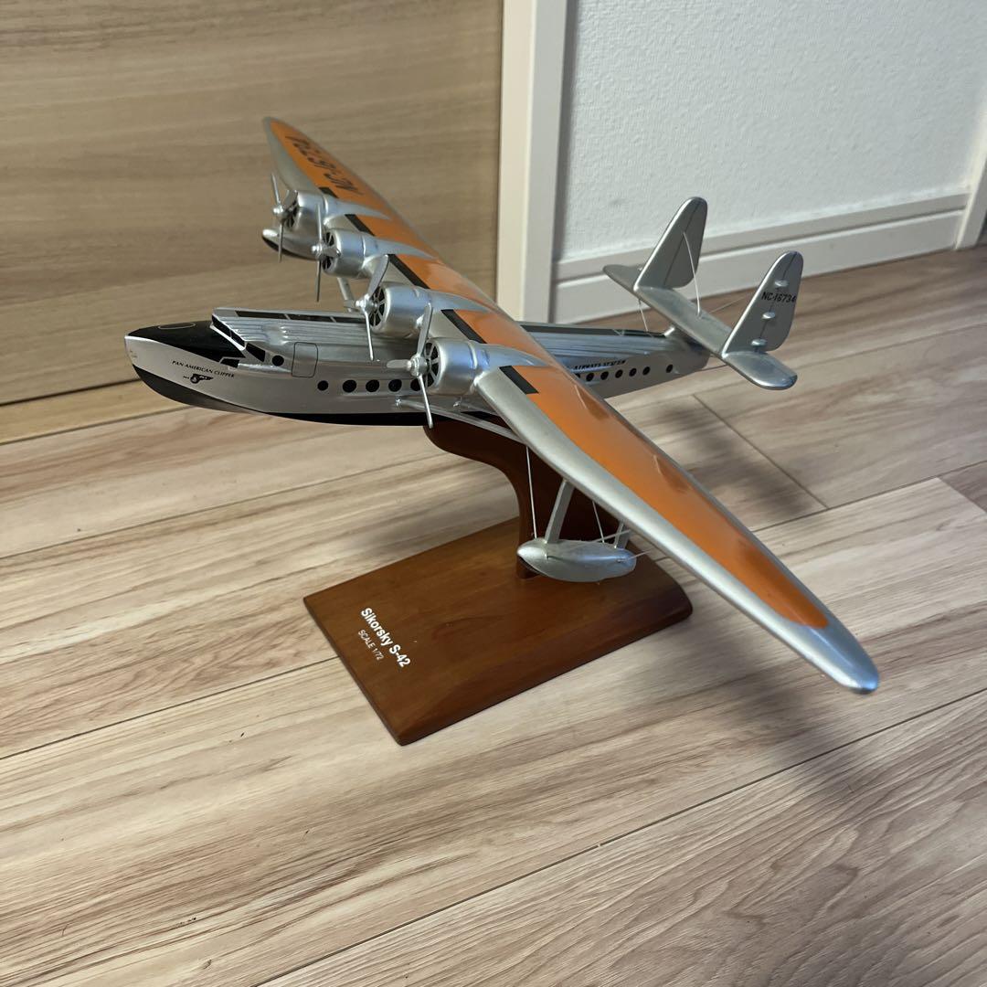 新品1/72エグゼクティブシリーズ Pan Am Sikorsky S-42 1/72 scale Sikorsky S-42 - First of the Flying Clippers