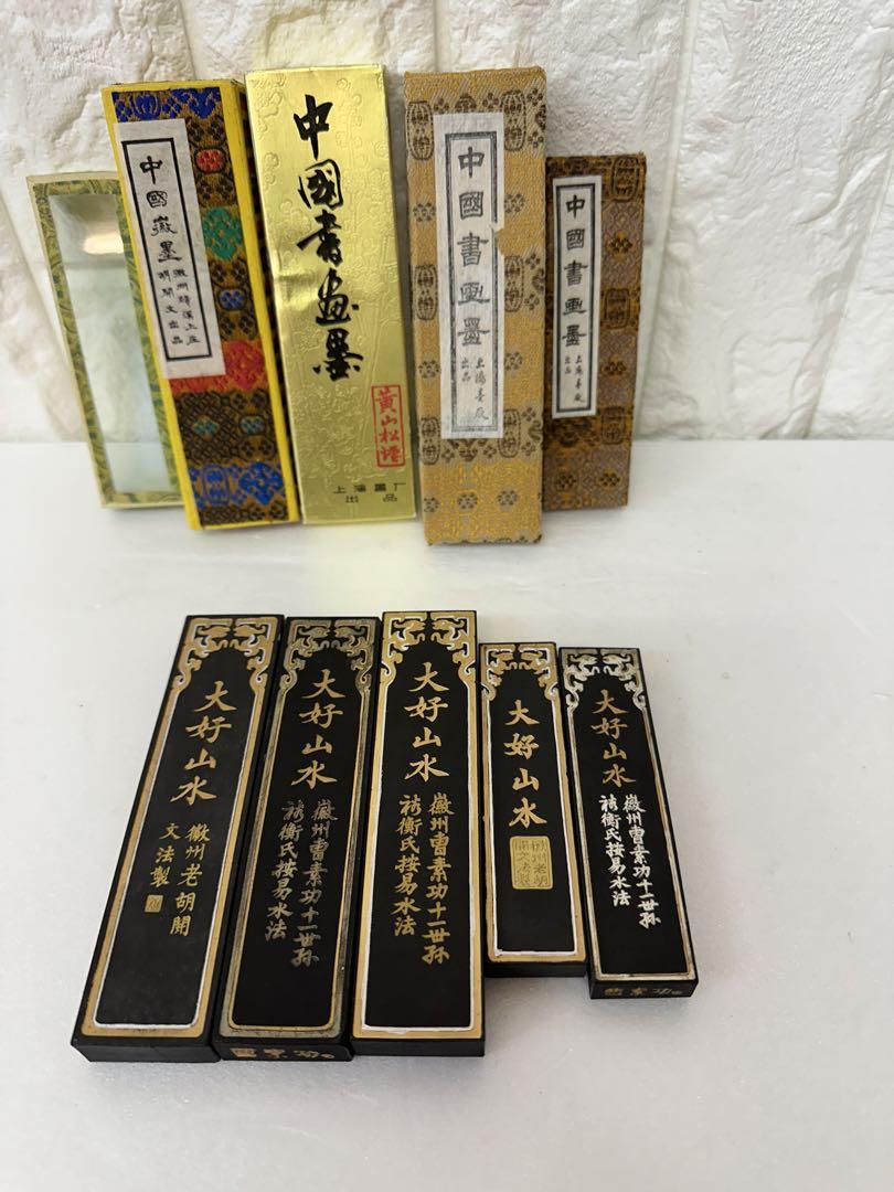 墨　唐墨　中国　文房四宝　China 書道　書画　硯　習字　蘭　山水　人物　書 予約受付中】 墨 唐墨 中国 文房四宝 China 書道 書画 硯 習字