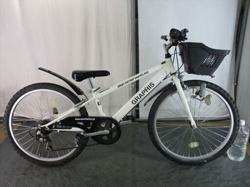 D642 ☆9800円☆整備済み 中古子供自転車 Jrマウンテン【24