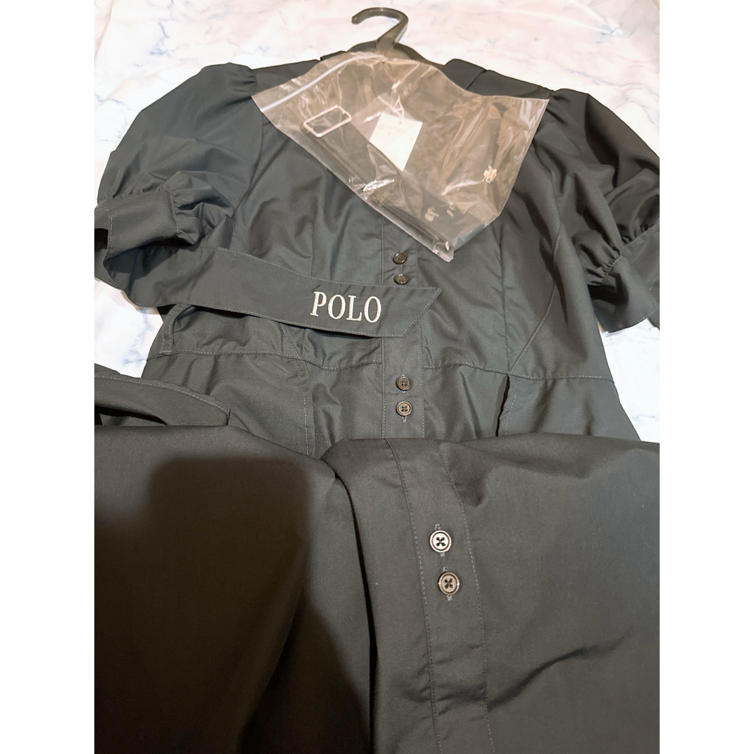 dazzlin POLOコラボ　ヘムレイヤードシャツワンピース dazzlin（ダズリン）の「【POLO BCS コラボ】ヘムレイヤード